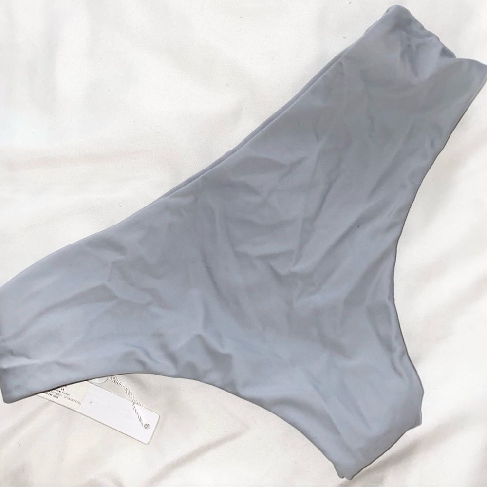 Mikoh Swimwear Grey Bikini Bottom